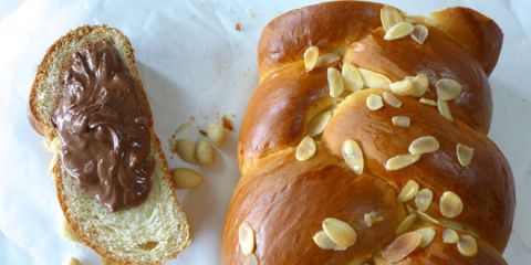 Tsoureki (Traditional Greek Easter bread)