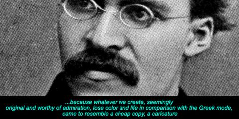 Proven in every period of its development, the western European culture has tried to rid himself of the Greeks